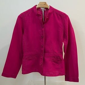 Eileen Fisher Linen Jacket M